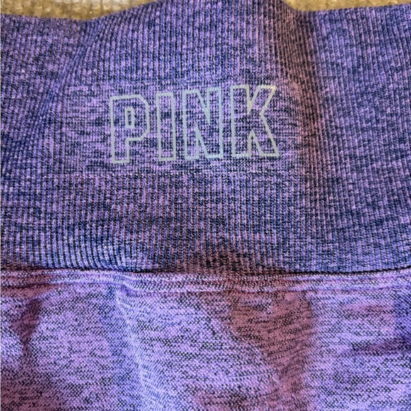 PINK Victoria's Secret Lavender Mesh Leggings 1510 - Picture 5 of 7